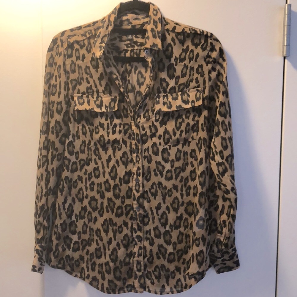 BR leopard print shirt